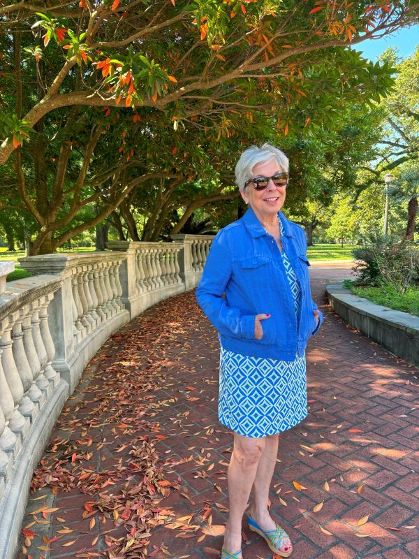 Linen travel jacket discount